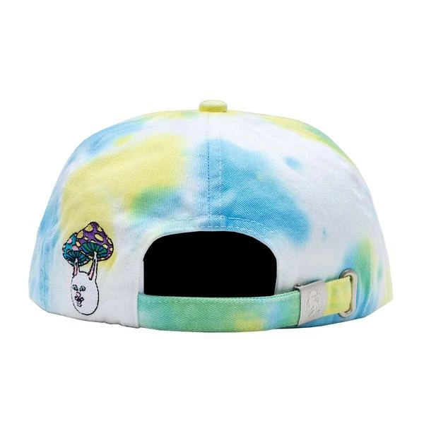 RIP N DIP Boomer Gang Cotton 6 Panel Cap Yellow Blue Tie Dye