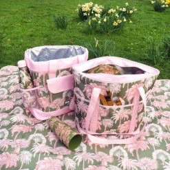 Eleanor Bowmer Green Palms Picnic Cooler Tote Bag