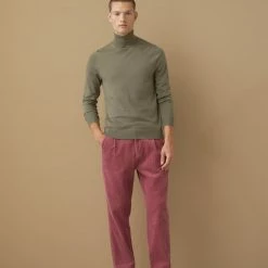 CLOSED Pantalon Velours - Boston Relaxed - Rouge Cabernet