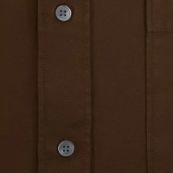 CLOSED Surchemise Formal Army Marron Brazil Nut