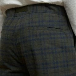 CLOSED Buckle Pant - Relaxed Fit - Carreaux