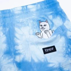 RIP N DIP Prisma Sweatshorts Blue Lightning Wash