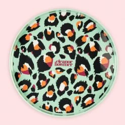 Eleanor Bowmer Mint Leopard Drinks Tray