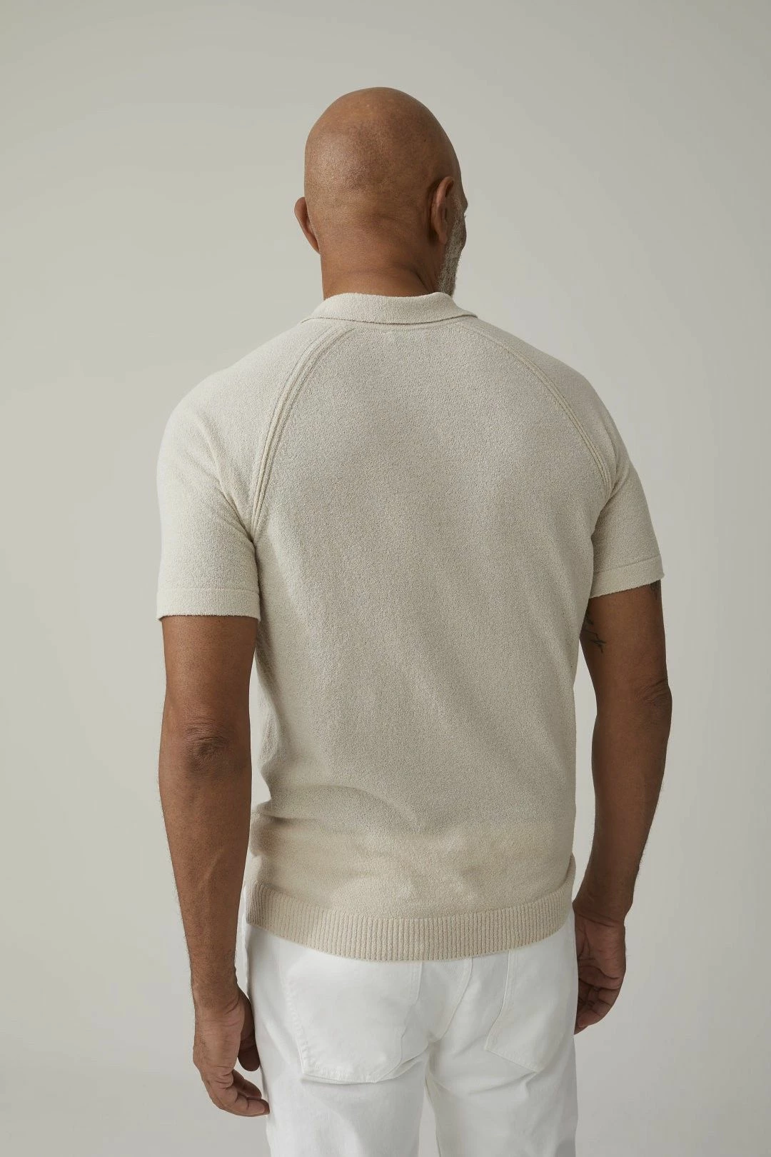 CLOSED Polo Fine Maille Italienne Beige