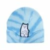 RIP N DIP Lord Nermal Tie Dye Beanie - Light Blue Spiral Dye