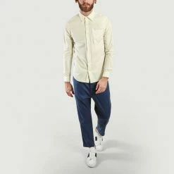 CLOSED Pale Yellow Poplin Cotton Shirt