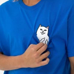 RIP N DIP Lord Nermal Pocket T Shirt Royal