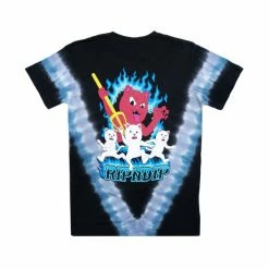 RIP N DIP Hades T-Shirt - Blue/Black V Dye