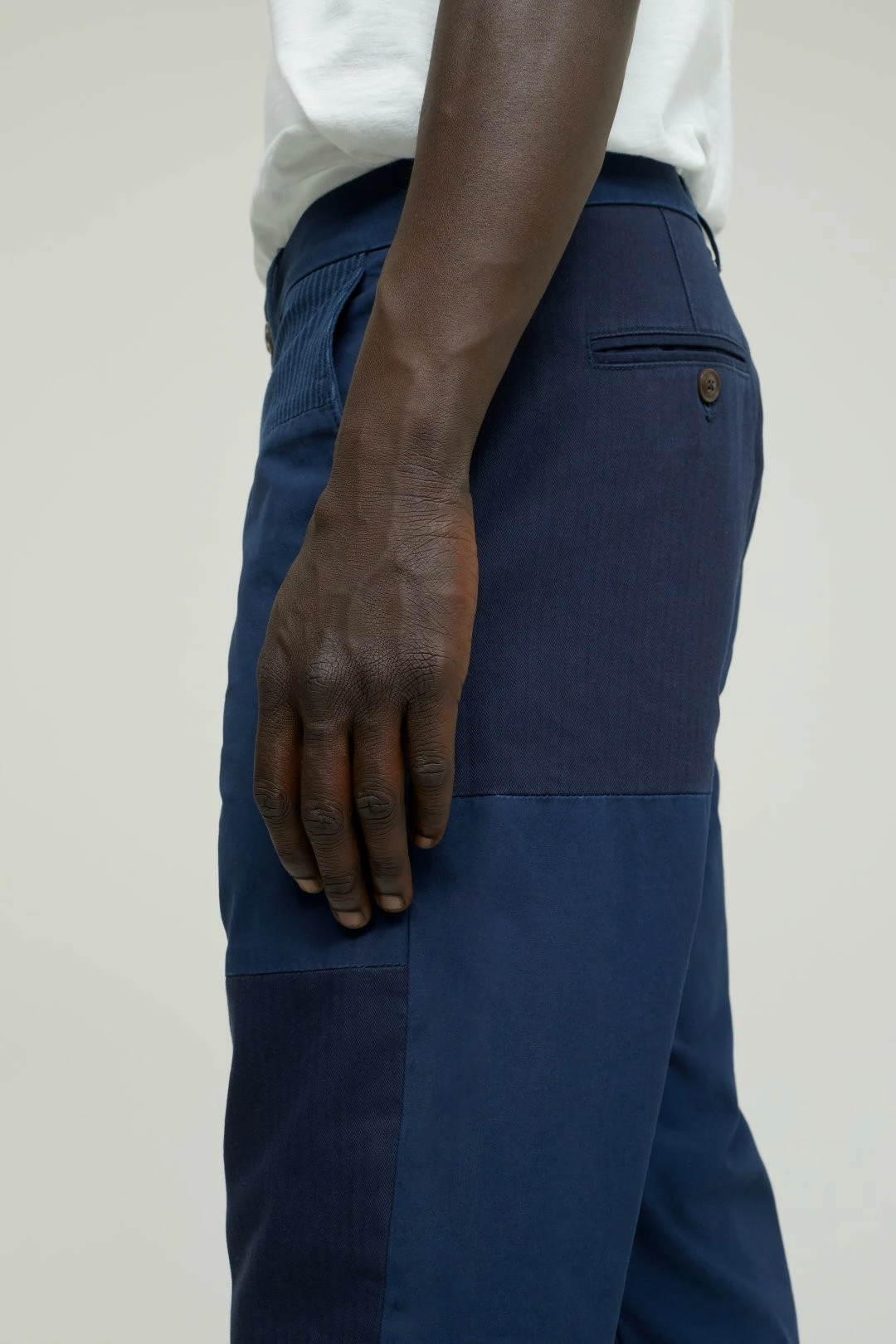 CLOSED Pantalon Atelier Tapered - Patchwork Indigo