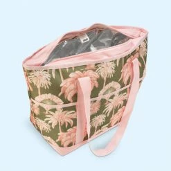 Eleanor Bowmer Green Palms Picnic Cooler Tote Bag