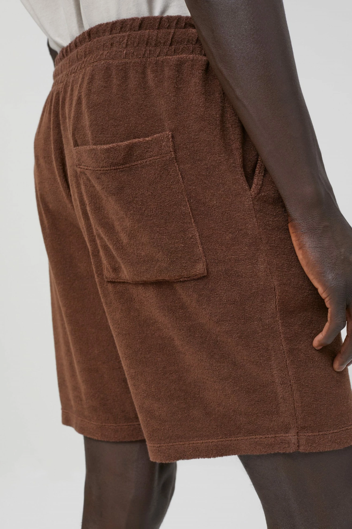 CLOSED Short Jersey Eponge - Brazil Nut