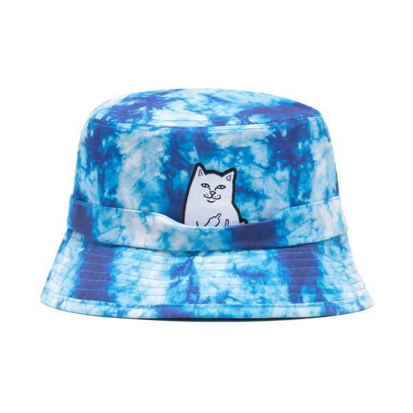 RIP N DIP Lord Nerm Tie-Dye Bucket Hat - Blue Acid Wash