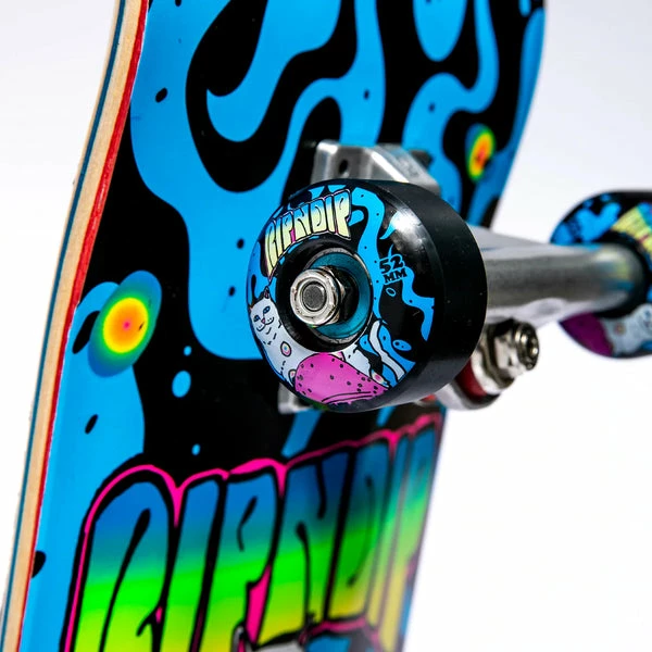 RIP N DIP Psychedelic Complete Skateboard - Blue