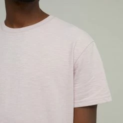 CLOSED T-shirt Jersey Col Rond - Coton Organique - Icy Verbena