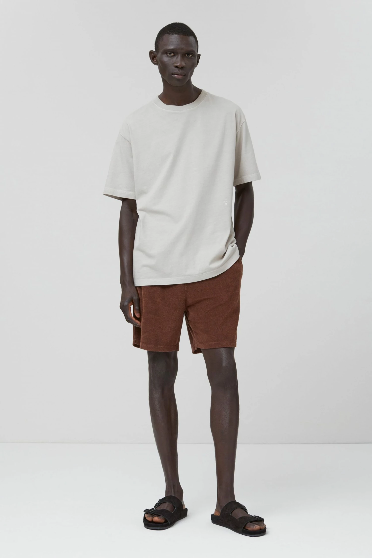 CLOSED Short Jersey Eponge - Brazil Nut