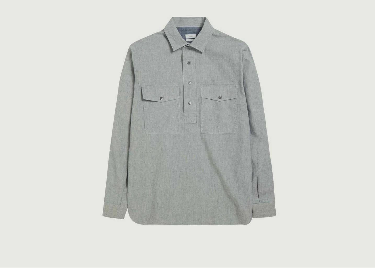 CLOSED Dark Night Pocket Micro Striped Shirt