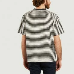 CLOSED Black Navy Striped T Shirt