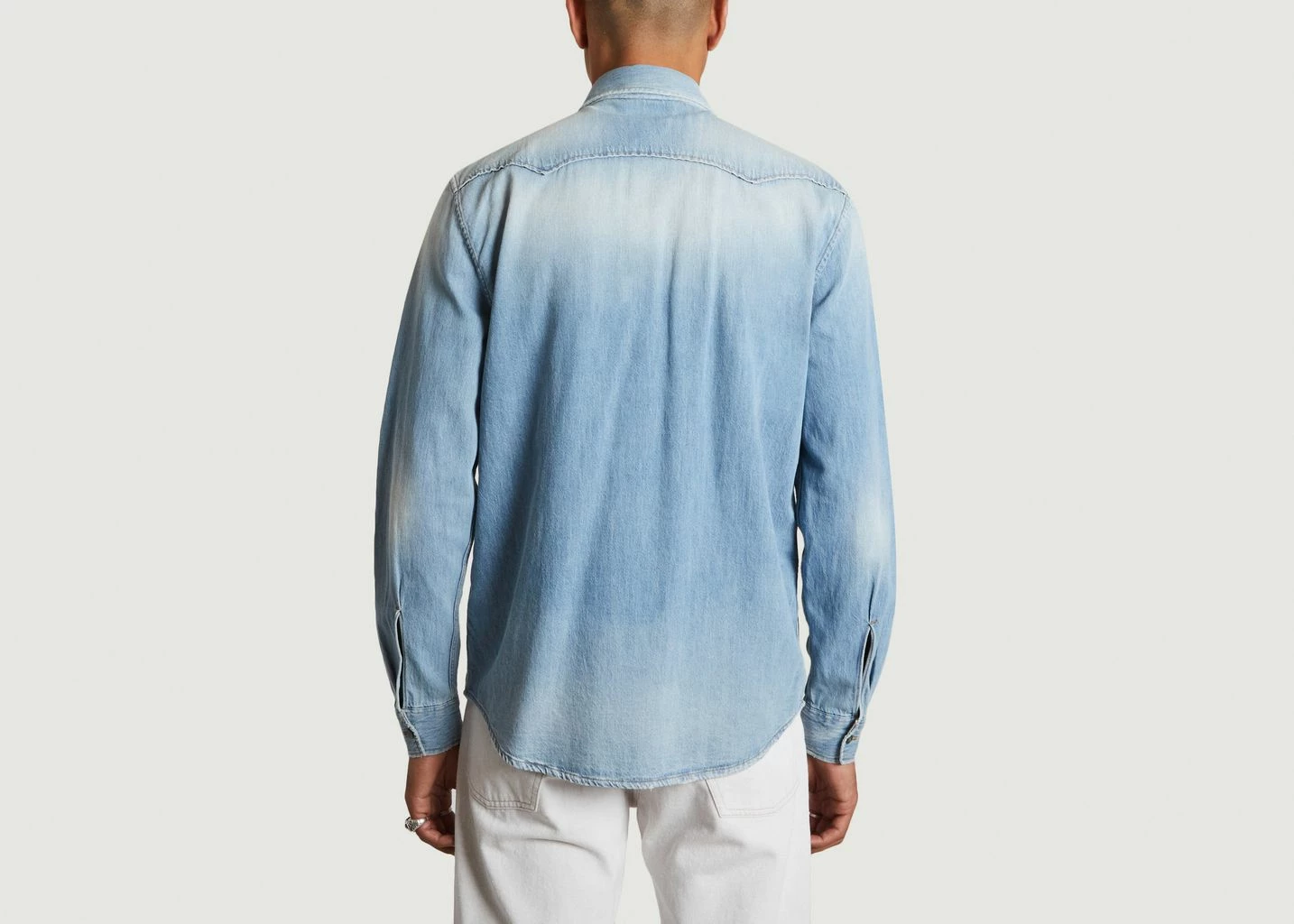 CLOSED Western Denim Regular Fit Shirt