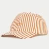 CLOSED Casquette Rayé Wild Safran