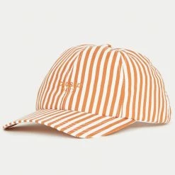 CLOSED Casquette Rayé Wild Safran