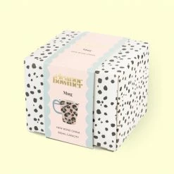 Eleanor Bowmer Pink Leopard Tall Mug