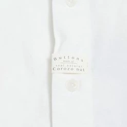 Blue de Genes Vinza Suprima Cotton Oxford White