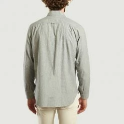 CLOSED Dark Night Pocket Micro Striped Shirt