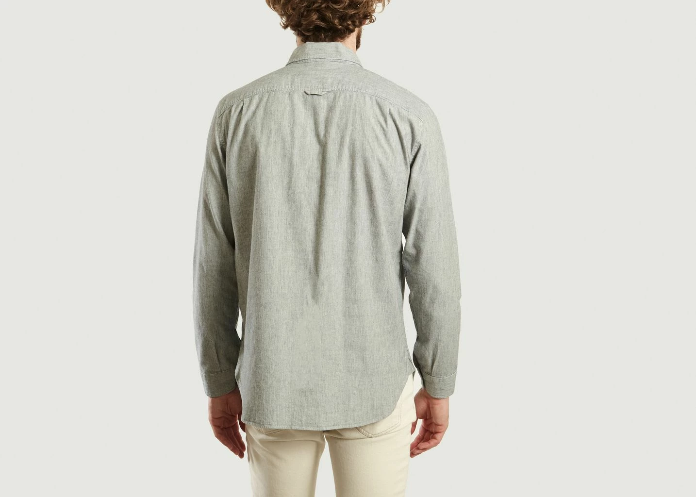 CLOSED Dark Night Pocket Micro Striped Shirt