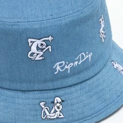 RIP N DIP Dance Party Bucket Hat - Denim