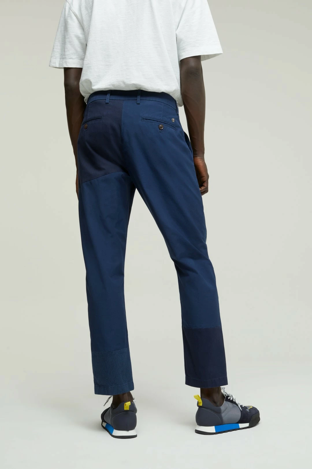 CLOSED Pantalon Atelier Tapered - Patchwork Indigo