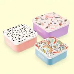 Eleanor Bowmer Mixed Print Snack Pots (Set of 3)