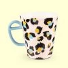 Eleanor Bowmer Pink Leopard Tall Mug