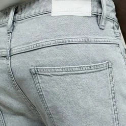 CLOSED Jean Slim Drop Crop - Gris Clair