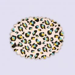 Eleanor Bowmer Pink Leopard Serving Platter