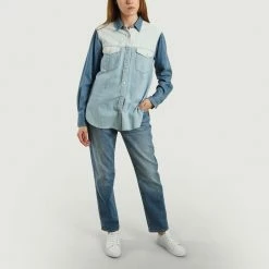 CLOSED Light Blue Denim Libbie Shirt