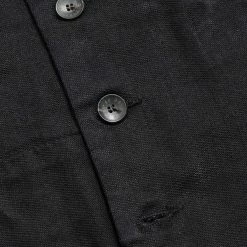 Blue de Genes Aero Denim Gillet Black