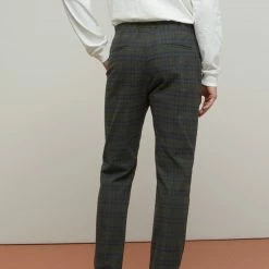 CLOSED Buckle Pant - Relaxed Fit - Carreaux