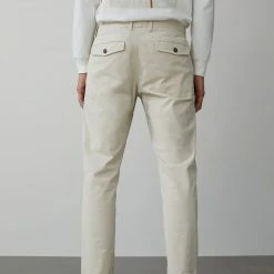 CLOSED Devon Chino - Barely Beige Rayé