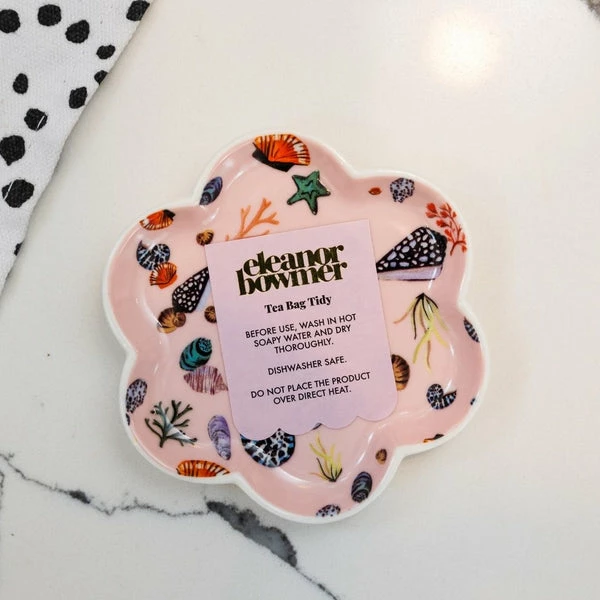 Eleanor Bowmer Miami Shells Tea Bag Tidy