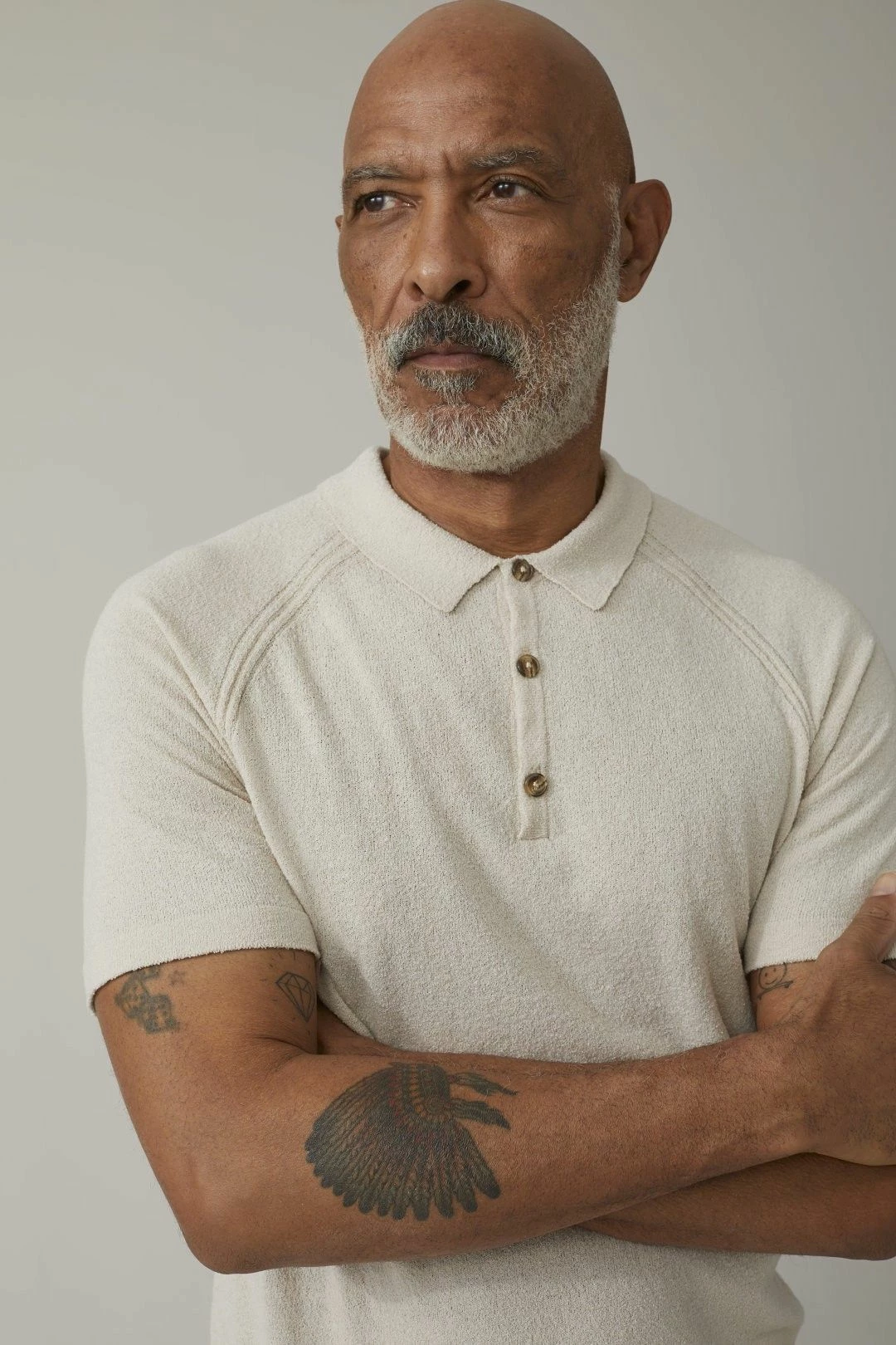 CLOSED Polo Fine Maille Italienne Beige