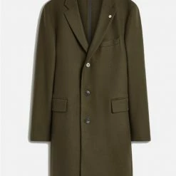 CLOSED Manteau Long En Laine Sea Tangle