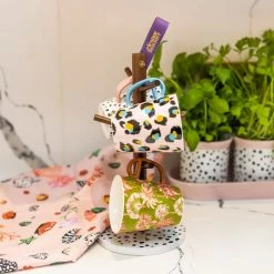 Eleanor Bowmer Pink Leopard Tall Mug