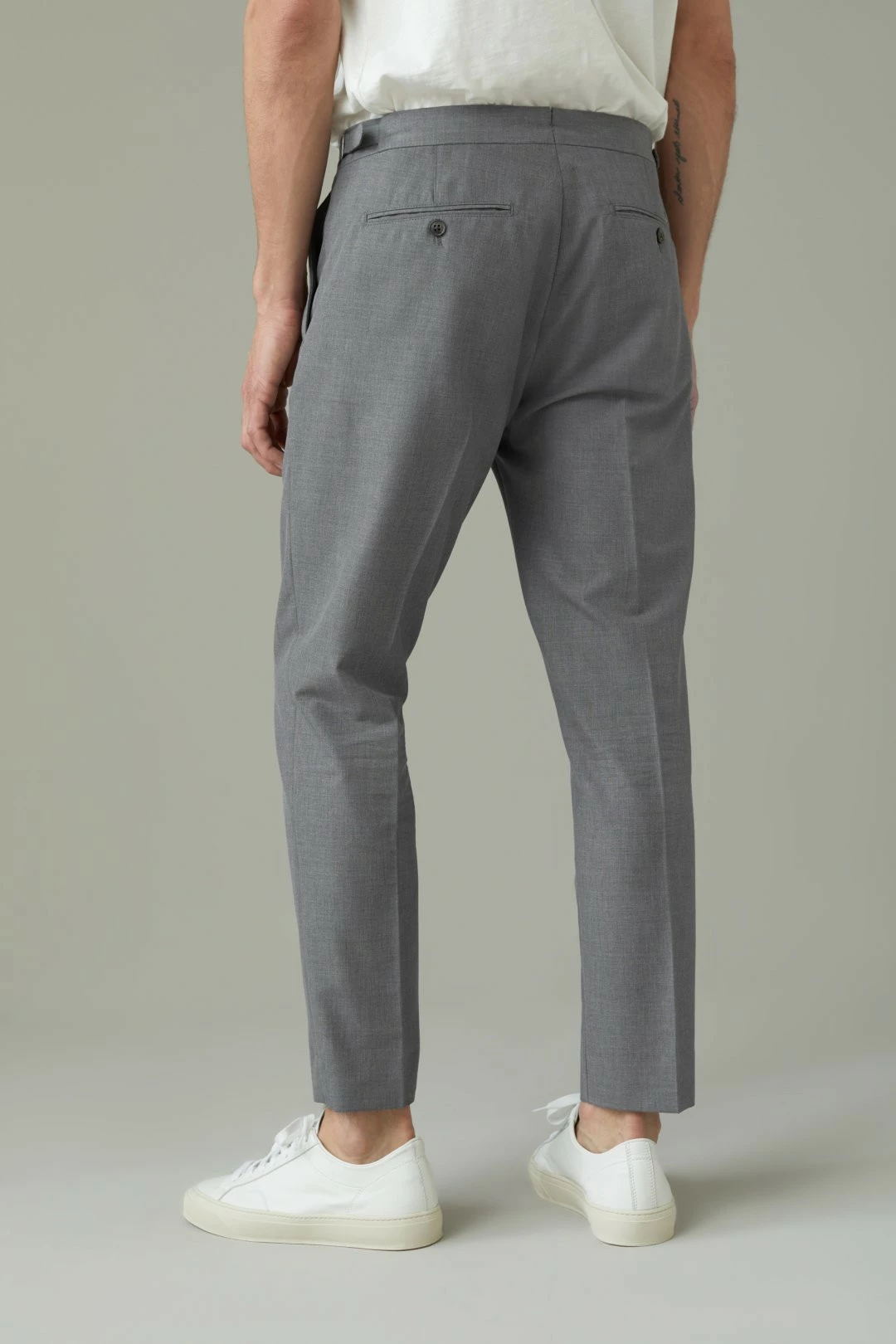 CLOSED Pantalon Atelier Formal - Laine Vierge - Gris Chiné