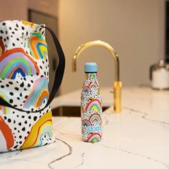 Eleanor Bowmer Rainbow Stainless Steel Water Bottle