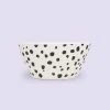 Eleanor Bowmer Shell & Dalmatian Picnic Bowls - Set of 4