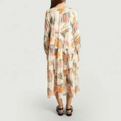 CLOSED Peach Stella Printed Dress
