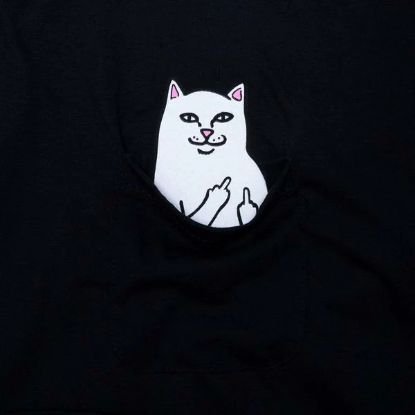 RIP N DIP Lord Nermal Longsleeve T Shirt Black