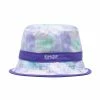 RIP N DIP Castanza Reversible Brushed Fleece Quilted Bucket Hat Purple