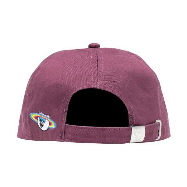 RIP N DIP Friends Forever 6 Panel Strapback Cap - Wine