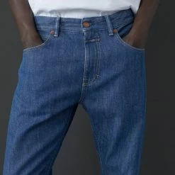 CLOSED Jean Cooper Tapered - Selvedge Bleu Foncé